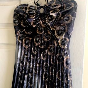 Women’s Gray Multi Color Dress